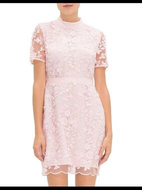 Ted Baker London Blush Pink Lace Mini Dress Ted Baker size =2